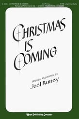 Christmas Is Coming SATB choral sheet music cover